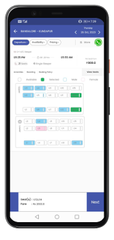 Télécharger Sagar Transport Voyages pour Android Capture d'écran 4