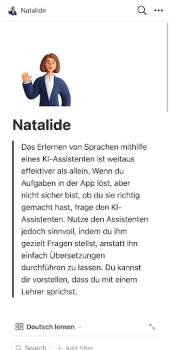 Télécharger Natalide Éducation pour Android Capture d'écran 3