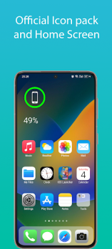 Télécharger iOS 17 Launcher - Phone 15 Pro Personnalisation pour Android Capture d'écran 2