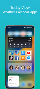 Télécharger iOS 17 Launcher - Phone 15 Pro Personnalisation pour Android Capture d'écran 5