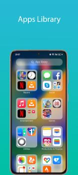 Télécharger iOS 17 Launcher - Phone 15 Pro Personnalisation pour Android Capture d'écran 7