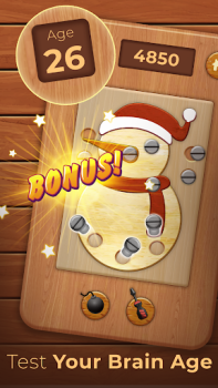 Télécharger Noix Boulon bois Puzzle à vis Jeux de réflexion pour Android Capture d'écran 3