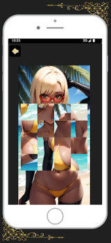 Télécharger Adult puzzle-Sexy animate girl Occasionnel pour Android Capture d'écran 2