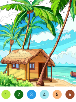 Télécharger Pop Color - Peindre par numéro Jeux de société pour Android Capture d'écran 7
