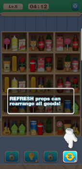 Télécharger Tri des Marchandises Matching Jeux de réflexion pour Android Capture d'écran 3