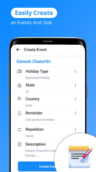 Télécharger calendrier 2024 Travail pour Android Capture d'écran 4