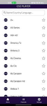 Télécharger GSE Smart IPTV - Player Lecteurs et éditeurs de vidéos pour Android Capture d'écran 5