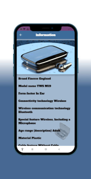 Télécharger M19 TWS Wireless Guide Livres et guides pour Android Capture d'écran 4