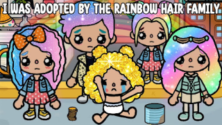 Télécharger Toka Boka Rainbow Hair Girl Divertissement pour Android Capture d'écran 4