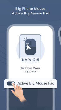 Télécharger Big Phone Mouse - Big Cursor Outils pour Android Capture d'écran 2