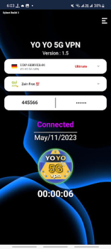 Télécharger Yo Yo 5G VPN - Fast & Safe VPN Outils pour Android Capture d'écran 5