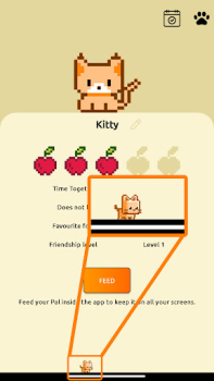 Télécharger Pixel Pals - Nav bar pets Simulateurs pour Android Capture d'écran 2