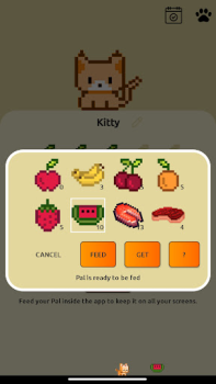 Télécharger Pixel Pals - Nav bar pets Simulateurs pour Android Capture d'écran 4