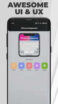 Télécharger iPhone Keyboard Pro - iOS Personnalisation pour Android Capture d'écran 7
