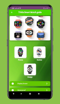 Télécharger T700s Smart Watch guide Outils pour Android Capture d'écran 5