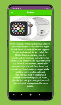 Télécharger T700s Smart Watch guide Outils pour Android Capture d'écran 7