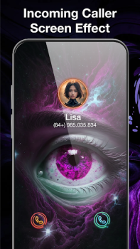 Télécharger Thème D'appel - Appel Coloré Personnalisation pour Android Capture d'écran 3