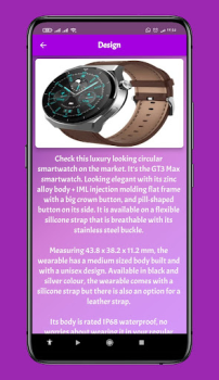 Télécharger GT3 Max Smartwatch guide Outils pour Android Capture d'écran 5