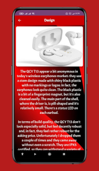 Télécharger QCY T13 Earbuds Guide Outils pour Android Capture d'écran 5