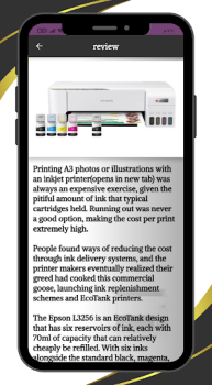 Télécharger Epson L3256 printer Guide Éducation pour Android Capture d'écran 5