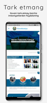 Télécharger Yangi Konstitutsiya 2023 Livres et guides pour Android Capture d'écran 3