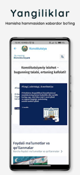 Télécharger Yangi Konstitutsiya 2023 Livres et guides pour Android Capture d'écran 4