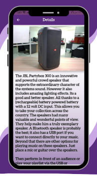 Télécharger jbl partybox 300 guide Éducation pour Android Capture d'écran 5
