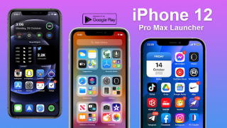 Télécharger iphone 12 pro max launcher Personnalisation pour Android Capture d'écran 2