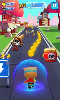 Télécharger Talking Tom Hero Dash Action pour Android Capture d'écran 3