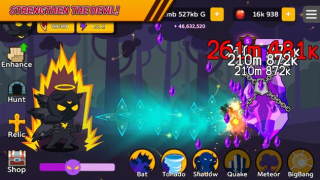 Télécharger Raising Devil (Idle, Clicker) Simulateurs pour Android Capture d'écran 3