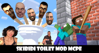 Télécharger Skibidi Toilet Mod Minecraft Divertissement pour Android Capture d'écran 4