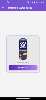 Télécharger Xiaomi Mi Band 8 Watch Faces Personnalisation pour Android Capture d'écran 3