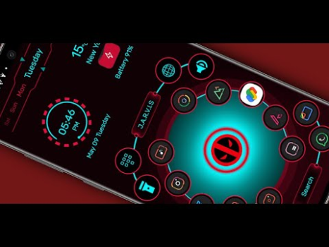 Télécharger Jarvis Scifi : lanceur épique Personnalisation pour Android Capture d'écran 8
