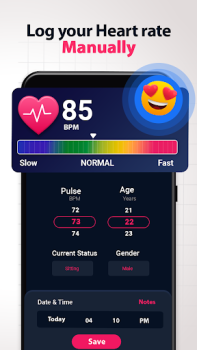 Télécharger Moniteur fréquence cardiaque Médecine pour Android Capture d'écran 5