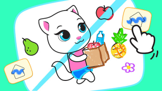 Télécharger Talking Ginger Coloring Éducation pour Android Capture d'écran 3