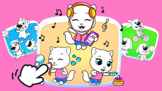 Télécharger Talking Ginger Coloring Éducation pour Android Capture d'écran 4