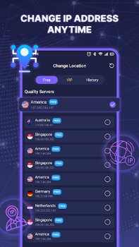 Télécharger VPN - Fast Secure Proxy Outils pour Android Capture d'écran 5