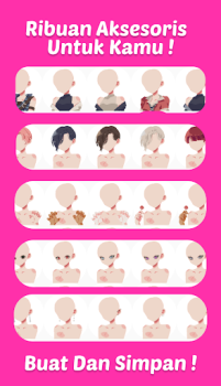 Télécharger Anime Maker : Dress Up Anime Occasionnel pour Android Capture d'écran 5
