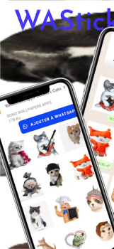 Télécharger memes Autocollants Chats Communication pour Android Capture d'écran 6