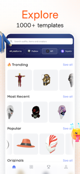Télécharger Customuse: Skins Maker Roblox Art et design pour Android Capture d'écran 3