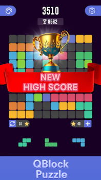Télécharger QBlock Puzzle : Jeux d'esprit Jeux de réflexion pour Android Capture d'écran 7