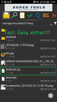 Télécharger 7Zipper - explorateur de fichi Outils pour Android Capture d'écran 6