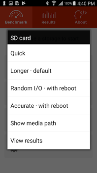Télécharger A1 SD Bench Outils pour Android Capture d'écran 3
