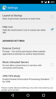 Télécharger Cisco Secure Client-AnyConnect Affaires pour Android Capture d'écran 3