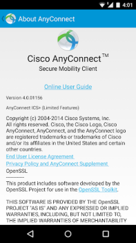 Télécharger Cisco Secure Client-AnyConnect Affaires pour Android Capture d'écran 4