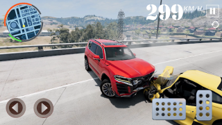 Télécharger Auto Crash Test Car Simulator Course pour Android Capture d'écran 6