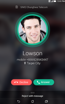 Télécharger ASUS Calling Screen Travail pour Android Capture d'écran 7