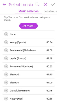 Télécharger MiniMovie - Free Video and Slideshow Editor Lecteurs et éditeurs de vidéos pour Android Capture d'écran 6