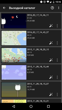 Télécharger Enregistreur d'écran - AZ Lecteurs et éditeurs de vidéos pour Android Capture d'écran 3