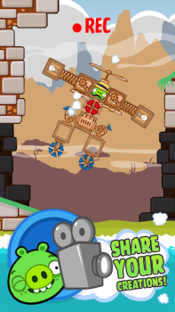 Télécharger Bad Piggies HD Jeux de réflexion pour Android Capture d'écran 5